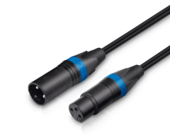 Premium XLR Microphone Cable with 22AWG OFC Conductor & Double Shielding – Professional-Grade Audio for Studios, Live Performances, and Broadcast