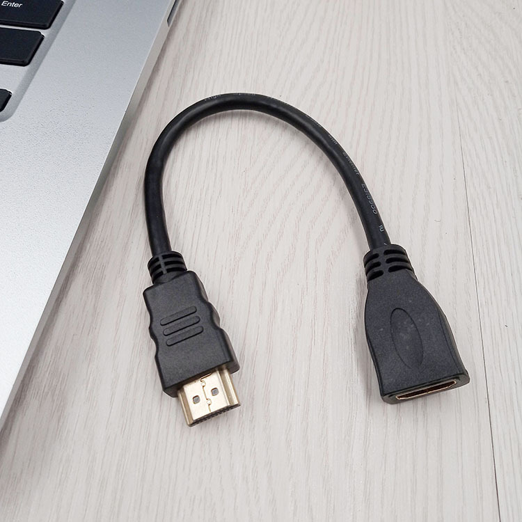 High-Speed HDMI Male to HDMI Female Extension Cable | 4K HDR, Gold-Plated Connectors, Compatible with Xbox PS5 PS4 Roku TV Stick Blu Ray Player HDTV Laptop PC