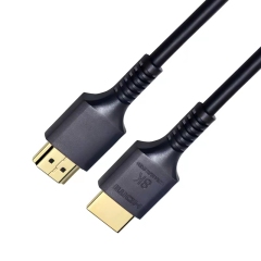Ultra Slim Certified HDMI 2.1 Cable - Lightweight, Flexible, and High-Performance for 8K@60Hz, 4K@120Hz, 48Gbps Bandwidth