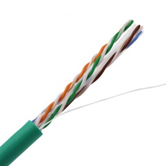 "High-Quality CAT6 U/UTP BC CMR Cable 305m - Fluke Test Certified, Bare Copper Ethernet Cable for High-Speed Networks"