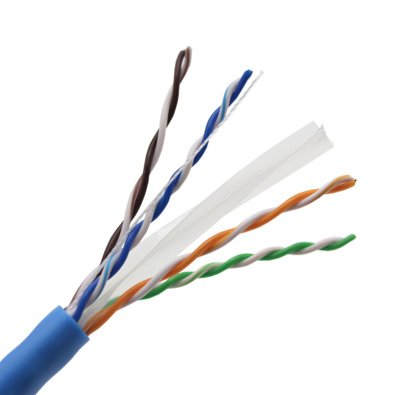 "High-Quality CAT6 U/UTP BC Cable 305m - Reliable Unshielded Ethernet Cable with Bare Copper for High-Speed Networks"