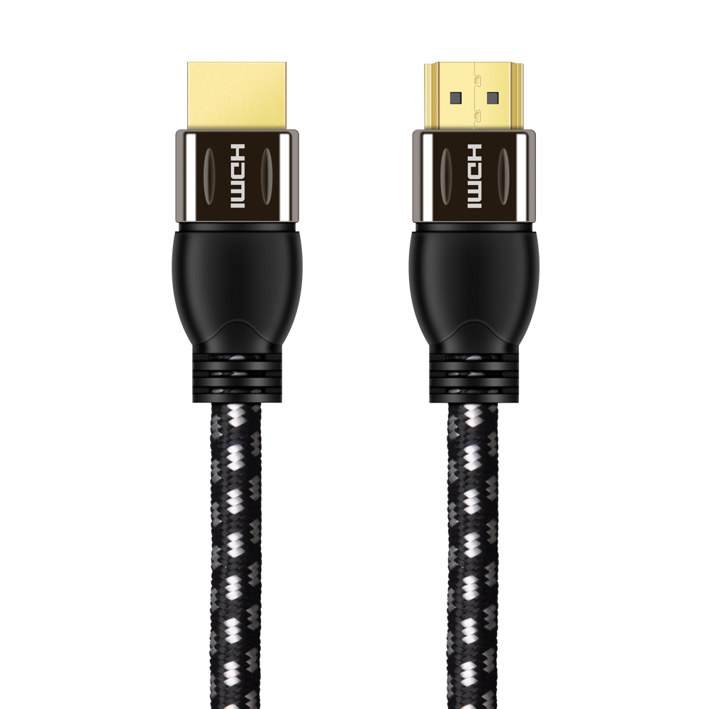 Premium Certified HDMI 2.0 Cable with Zinc Alloy Connector - High-Speed 4K@60Hz, HDR, ARC Support, Durable & Reliable for Home Theater, Gaming, and Professional AV Setups