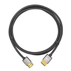 Ultra Slim HDMI 2.0 Cable with Aluminum Shell - Lightweight, Durable, and High-Performance for 4K@60Hz, 18Gbps Bandwidth