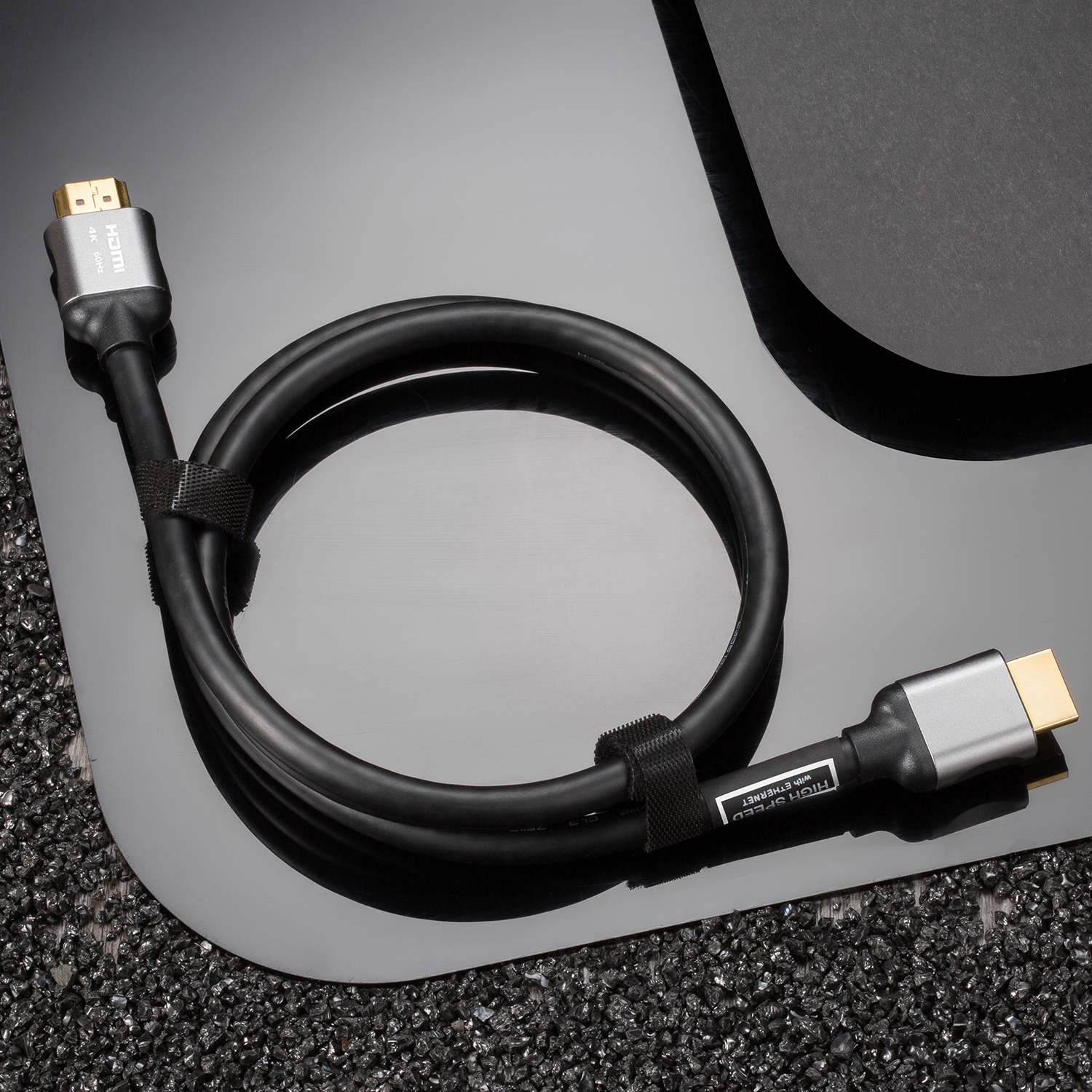 Premium Certified HDMI 2.0 Cable with Aluminum Shell - Ultra HD 4K@60Hz, 18Gbps Bandwidth, High-Density 24K Gold-Plated Plug for Home Theater, Gaming, and Professional AV Systems