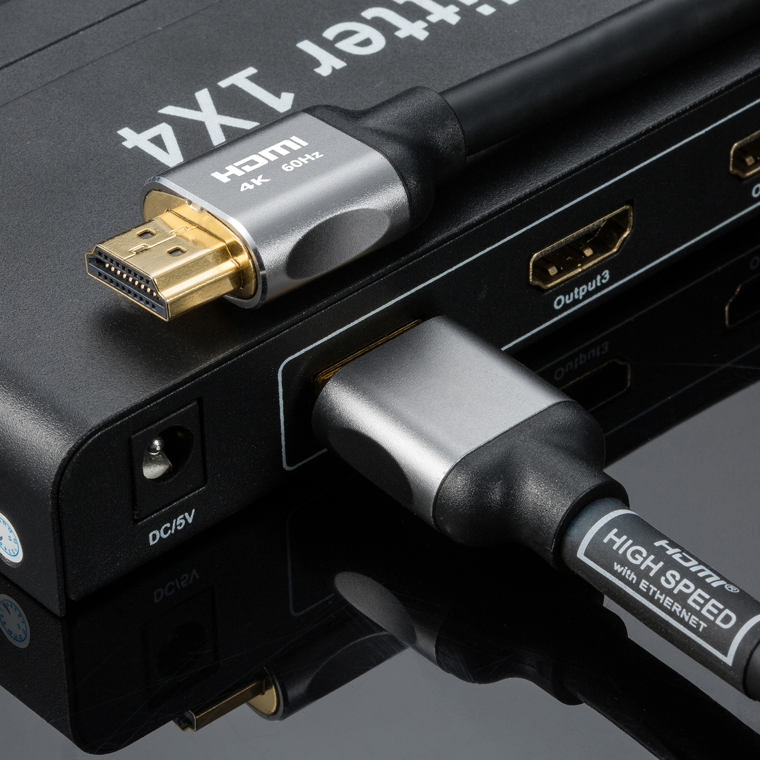 Premium Certified HDMI 2.0 Cable with Aluminum Shell - Ultra HD 4K@60Hz, 18Gbps Bandwidth, High-Density 24K Gold-Plated Plug for Home Theater, Gaming, and Professional AV Systems
