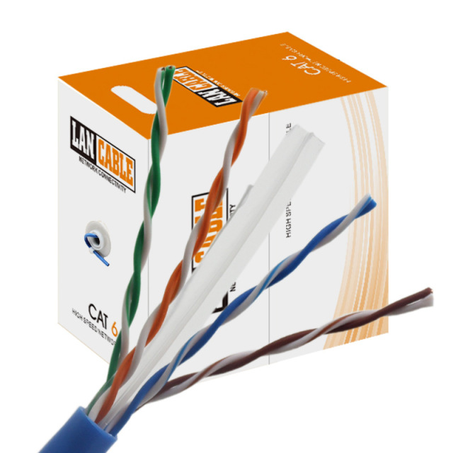 Affordable CAT6 U/UTP CCA Cable 305m - Cost-Effective Ethernet Cable for Reliable Network Performance
