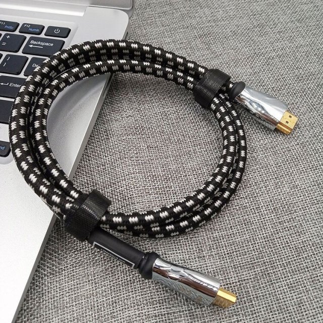 Premium Certified HDMI 2.0 Cable with Zinc alloy Connector & 24K Gold-Plated Plug - High-Speed 4K@60Hz, HDR, ARC Support, Durable & Reliable for Home Theater, Gaming, and Professional AV Setups