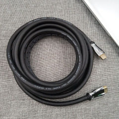 Premium Certified HDMI 2.0 Cable with Zinc alloy Connector & 24K Gold-Plated Plug - High-Speed 4K@60Hz, HDR, ARC Support, Durable & Reliable for Home Theater, Gaming, and Professional AV Setups