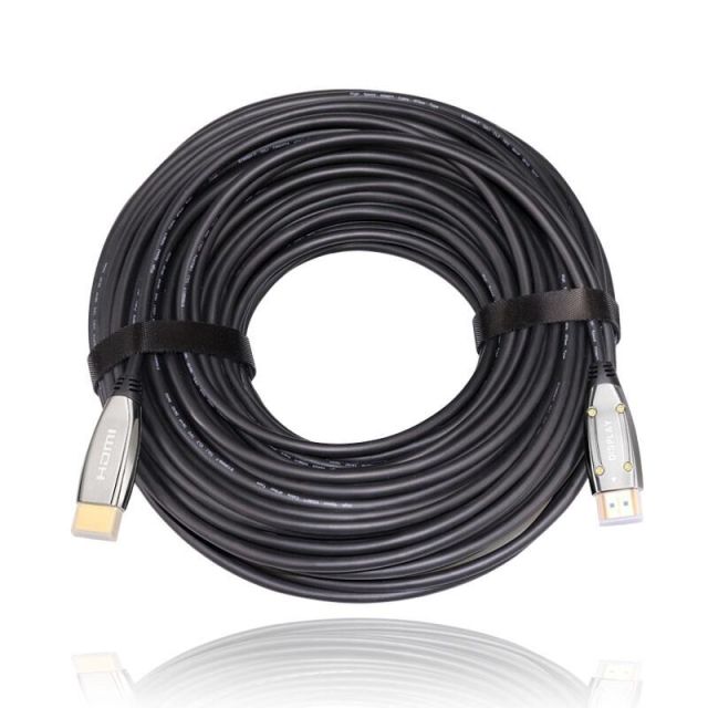 Premium Fiber Optic HDMI 2.1 Cable (AOC) for 10m-100m Long-Distance Performance, 8K@60Hz, 4K@120Hz, Ultra High-Speed for Gaming & Home Theater
