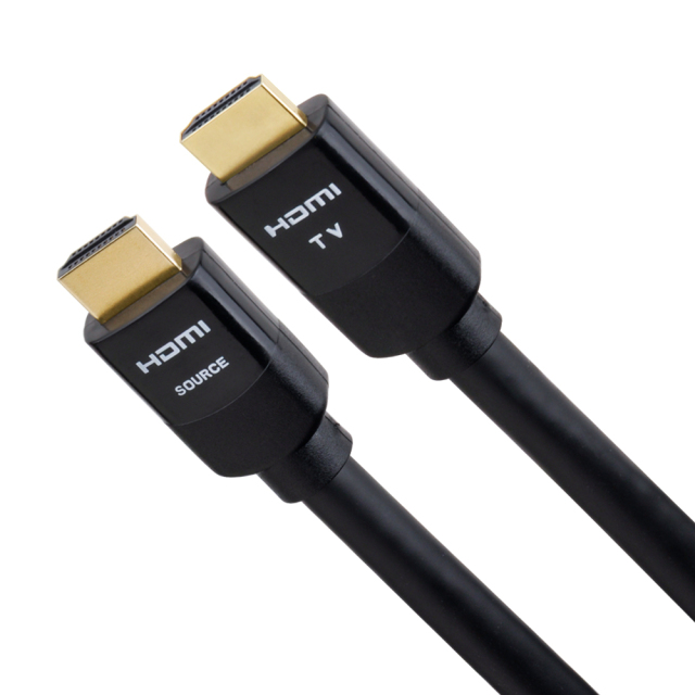Active HDMI 2.0 Cable with Molding connector,  for 10m-15m Transmission,Ultra HD 4K@60Hz 4:4:4, -  Chip-Enhanced Signal for Home Theater, Gaming, and Professional AV Systems