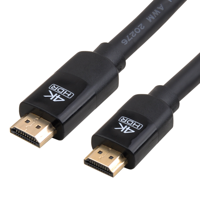 Active HDMI 2.0 Cable with Molding connector,  for 10m-15m Transmission,Ultra HD 4K@60Hz 4:4:4, -  Chip-Enhanced Signal for Home Theater, Gaming, and Professional AV Systems