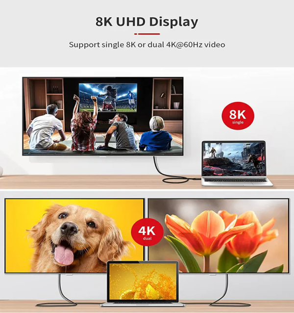 Entry level USB4.0 Cable - 40Gbps High-Speed Data Transfer, 240W Power Delivery, 8K @60Hz Video Output, Twisted Pair Wire, Domestic E-Marker for Cost-Effective Performance