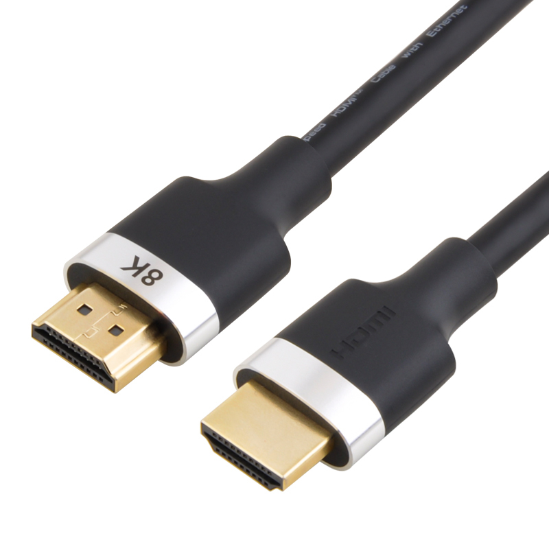 Certified HDMI 2.1 Cable with Aluminum Shell - Durable and High-Performance for 8K@60Hz, 4K@120Hz, 48Gbps Bandwidth