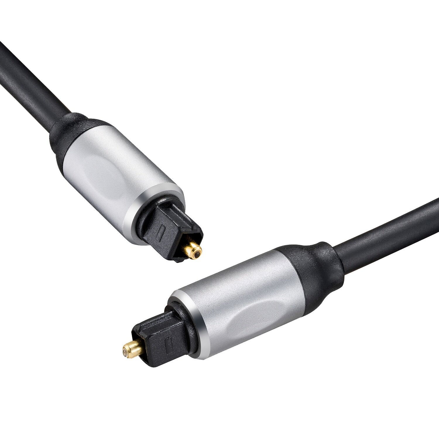 Premium Toslink Digital Optical Audio Cable with Aluminum Shell - High-Speed Lossless Audio for Home Theater, Soundbars & Gaming