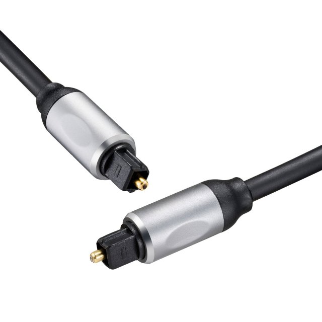 Premium Toslink Digital Optical Audio Cable with Aluminum Shell - High-Speed Lossless Audio for Home Theater, Soundbars & Gaming