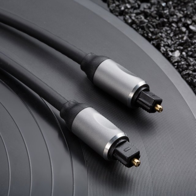 Premium Toslink Digital Optical Audio Cable with Aluminum Shell - High-Speed Lossless Audio for Home Theater, Soundbars & Gaming