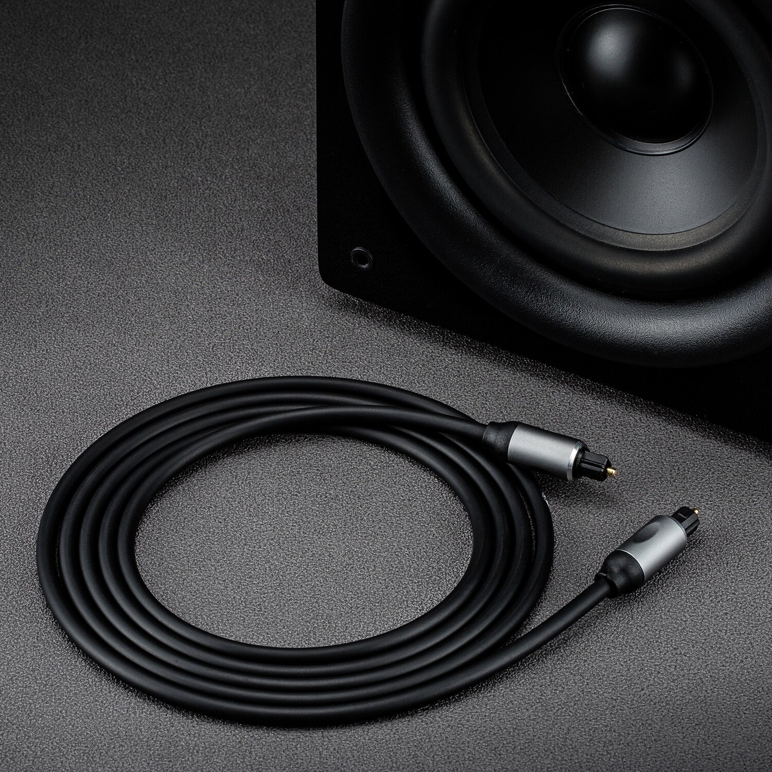 Premium Toslink Digital Optical Audio Cable with Aluminum Shell - High-Speed Lossless Audio for Home Theater, Soundbars & Gaming
