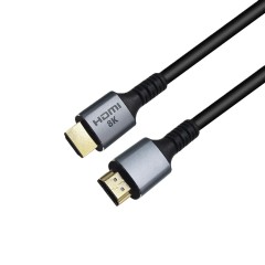 Certified HDMI 2.1 Cable with Aluminum Shell - High-Performance, Durable, and Long Tail Connector for 8K@60Hz, 4K@120Hz, 48Gbps Bandwidth