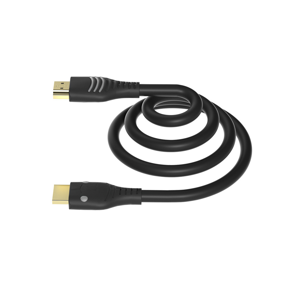 Certified HDMI 2.1 Cable with ABS Shell and Snake Design - Glowing Connector for 8K@60Hz, 4K@120Hz, 48Gbps Bandwidth