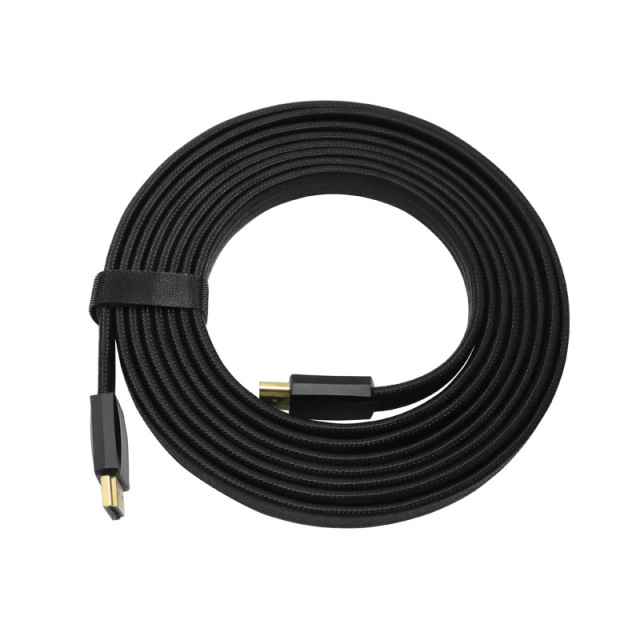 Flat HDMI 2.1 Cable with Molding Connector - Ultra-Thin, Flexible, and High-Performance for 8K@60Hz, 4K@120Hz, 48Gbps Bandwidth