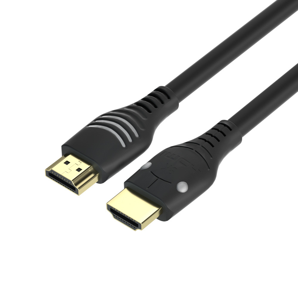 Certified HDMI 2.1 Cable with ABS Shell and Snake Design - Glowing Connector for 8K@60Hz, 4K@120Hz, 48Gbps Bandwidth