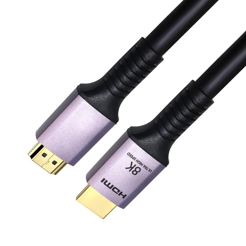 Certified HDMI 2.1 Cable for Long-Distance 5M-8M with Aluminum Shell Connector & Extended Boot – Ultra HD 8K@60Hz, 4K@120Hz, 48Gbps Bandwidth for Home Theater, Gaming, and Professional AV Systems