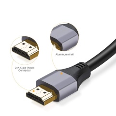 Certified HDMI 2.1 Cable with Aluminum Shell - Durable and High-Performance for 8K@60Hz, 4K@120Hz, 48Gbps Bandwidth
