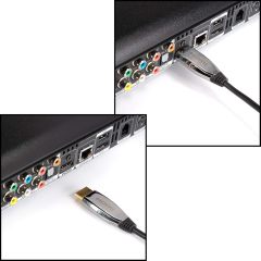 Premium HDMI 2.0 Fiber Optic HDMI Cable, AOC,  for Long-Distance 10M-100M Performance CL2 FT4 Jacket, support 4k60hz ,HDR ,ARC