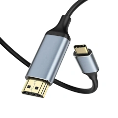 USB-C to HDMI Adapter 4K@60Hz - Ultra HD HDMI Converter for Laptop, MacBook, iPad Pro, Galaxy -