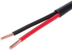Premium Performance In-Wall Audio Speaker Wire Cable,2 Conductors.BC Condcutor,  -CL3 Rated PVC White - for Home Theater, HiFi, and Surround Sound Systems
