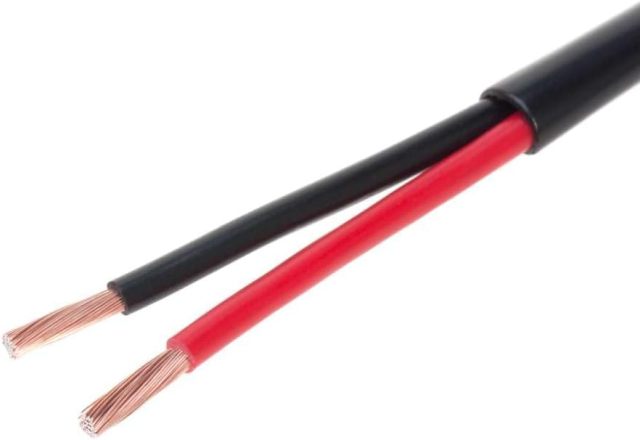 Premium Performance In-Wall Audio Speaker Wire Cable,2 Conductors.BC Condcutor,  -CL3 Rated PVC White - for Home Theater, HiFi, and Surround Sound Systems