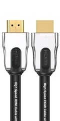 Certified HDMI 2.1 Cable with Zinc Alloy Connector - Ultra HD 8K@60Hz, 4K@120Hz, 48Gbps Bandwidth for Home Theater, Gaming, and Professional AV Systems