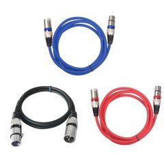 Entry level XLR Microphone Cable with 26AWG OFC Conductor & Double Shielding – Professional-Grade Audio for Studios, Live Performances, and Broadcast