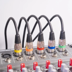 Entry level XLR Microphone Cable with 26AWG OFC Conductor & Double Shielding – Professional-Grade Audio for Studios, Live Performances, and Broadcast