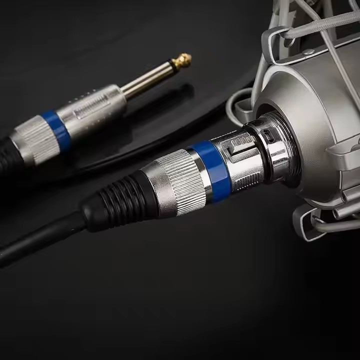 Entry level 1/4" TS to XLR Female Microphone Cable - 26AWG OFC & Double Shielding for Studio & Stage Applications