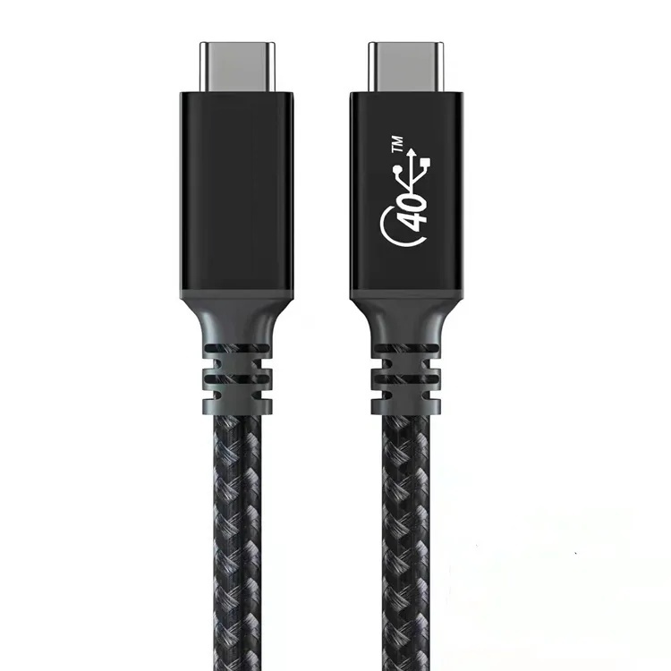 Entry level USB4.0 Cable - 40Gbps High-Speed Data Transfer, 240W Power Delivery, 8K @60Hz Video Output, Twisted Pair Wire, Domestic E-Marker for Cost-Effective Performance