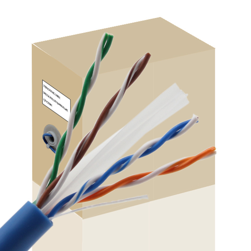 "High-Quality CAT6 U/UTP BC Cable 305m - Reliable Unshielded Ethernet Cable with Bare Copper for High-Speed Networks"