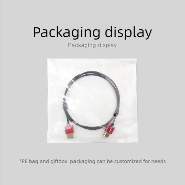 Ultra Slim Certified HDMI 2.1 Cable with Aluminum Shell - Lightweight, Durable, and High-Performance for 8K@60Hz, 4K@120Hz, 48Gbps Bandwidth