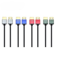 Ultra Slim Certified HDMI 2.1 Cable with Aluminum Shell - Lightweight, Durable, and High-Performance for 8K@60Hz, 4K@120Hz, 48Gbps Bandwidth