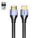 Certified HDMI 2.1 Cable with Aluminum Shell - Durable and High-Performance for 8K@60Hz, 4K@120Hz, 48Gbps Bandwidth