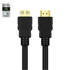 Certified HDMI 2.1 Cable Snug-fit Molding Type Connector - Ultra HD 8K@60Hz, 4K@120Hz, 48Gbps Bandwidth for Home Theater, Gaming, and Professional AV Systems