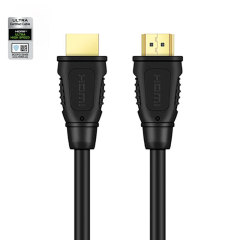 Certified HDMI 2.1 Cable Molding Type Connector - Ultra HD 8K@60Hz, 4K@120Hz, 48Gbps Bandwidth for Home Theater, Gaming, and Professional AV Systems