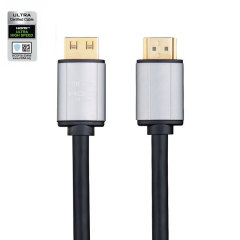 Certified Snug-Fit HDMI 2.1 Cable with Aluminum Shell - Durable and High-Performance for 8K@60Hz, 4K@120Hz, 48Gbps Bandwidth