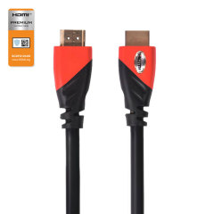Premium Certified HDMI 2.0 Cable with Double Molding Connector - High-Speed 4K@60Hz, HDR, ARC Support, Durable & Reliable for Home Theater, Gaming, and Professional AV Setups