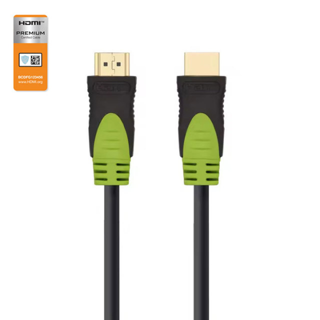 Premium Certified HDMI 2.0 Cable with Double Molding Connector - High-Speed 4K@60Hz, HDR, ARC Support, Durable & Reliable for Home Theater, Gaming, and Professional AV Setups