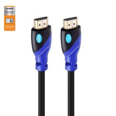 Premium Certified HDMI 2.0 Cable with Double Molding Connector - High-Speed 4K@60Hz, HDR, ARC Support, Durable & Reliable for Home Theater, Gaming, and Professional AV Setups