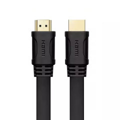 Flat HDMI 2.0 Cable with Molding Connector - High-Speed 4K@60Hz, HDR, ARC Support, Durable & Reliable for Home Theater, Gaming, and Professional AV Setups