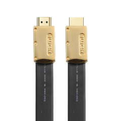 Flat HDMI 2.0 Cable with Zinc alloy Connector - High-Speed 4K@60Hz, HDR, ARC Support, Durable & Reliable for Home Theater, Gaming, and Professional AV Setups