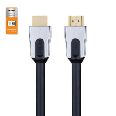 Premium Certified HDMI 2.0 Cable with Zinc alloy Connector & EMI Shielding - High-Speed 4K@60Hz, HDR, ARC Support, Durable & Reliable for Home Theater, Gaming, and Professional AV Setups