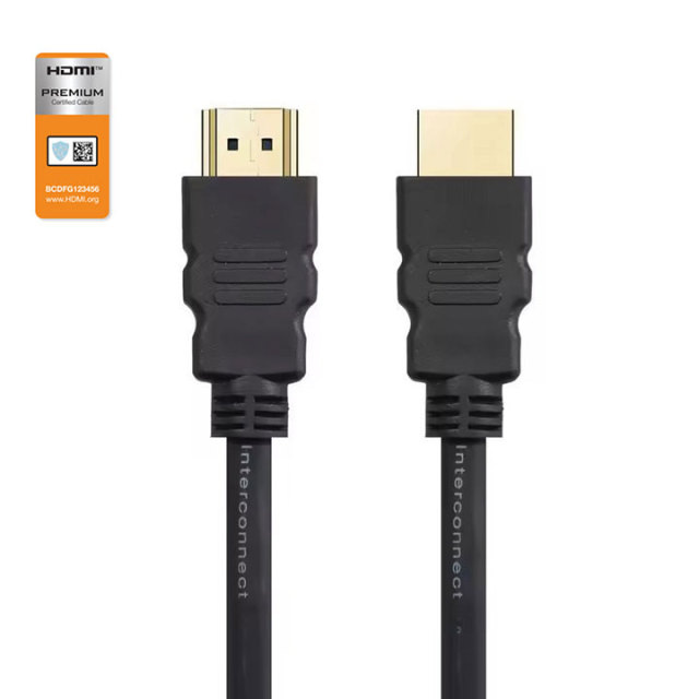 Premium Certified HDMI 2.0 Cable with Molding Connector - High-Speed 4K@60Hz, HDR, ARC Support, Durable & Reliable for Home Theater, Gaming, and Professional AV Setups